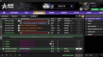 ACR Poker Lobby Tutorial
