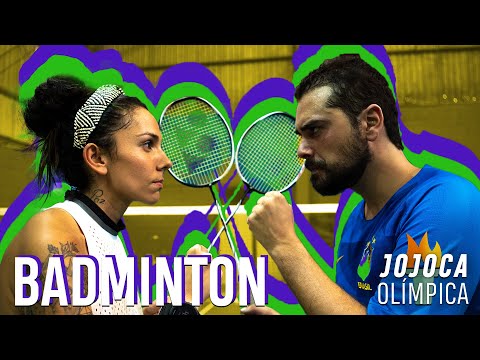 NAO É FACIL DE PRIMEIRA #JOJOCAOLIMPICA BADMINTON
