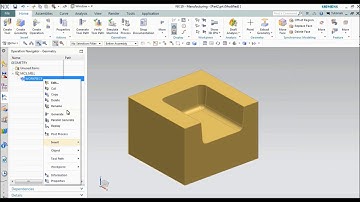 04 NX CAM  Feature Based Machining   2How to Teach and Use Operation
