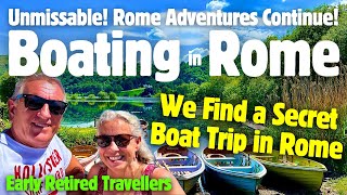 HIDDEN ROME! City Boat Trip! Piazza Navona, Villa Borghese Retired travellers #rome #italy #retired