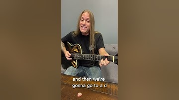 Nutshell by Alice in Chains 🤘 | Steve Stine Guitar Tutorial | #shorts