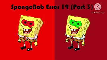 Thumbnails For SpongeBob Error 19!