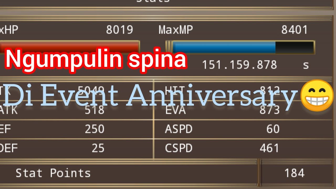 Iruna Online Cara dapat Spina Di Event Anniversary YouTube