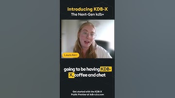 KDB-X roadmap and transparency