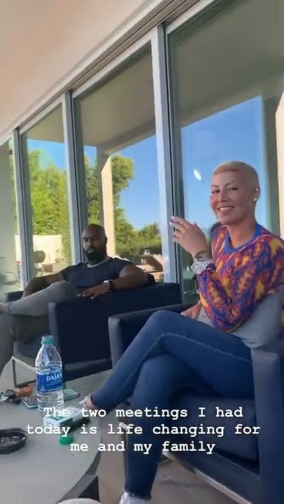 Amber Rose & Ae Pulled up on me in Hollywood Hills 🔥🔥