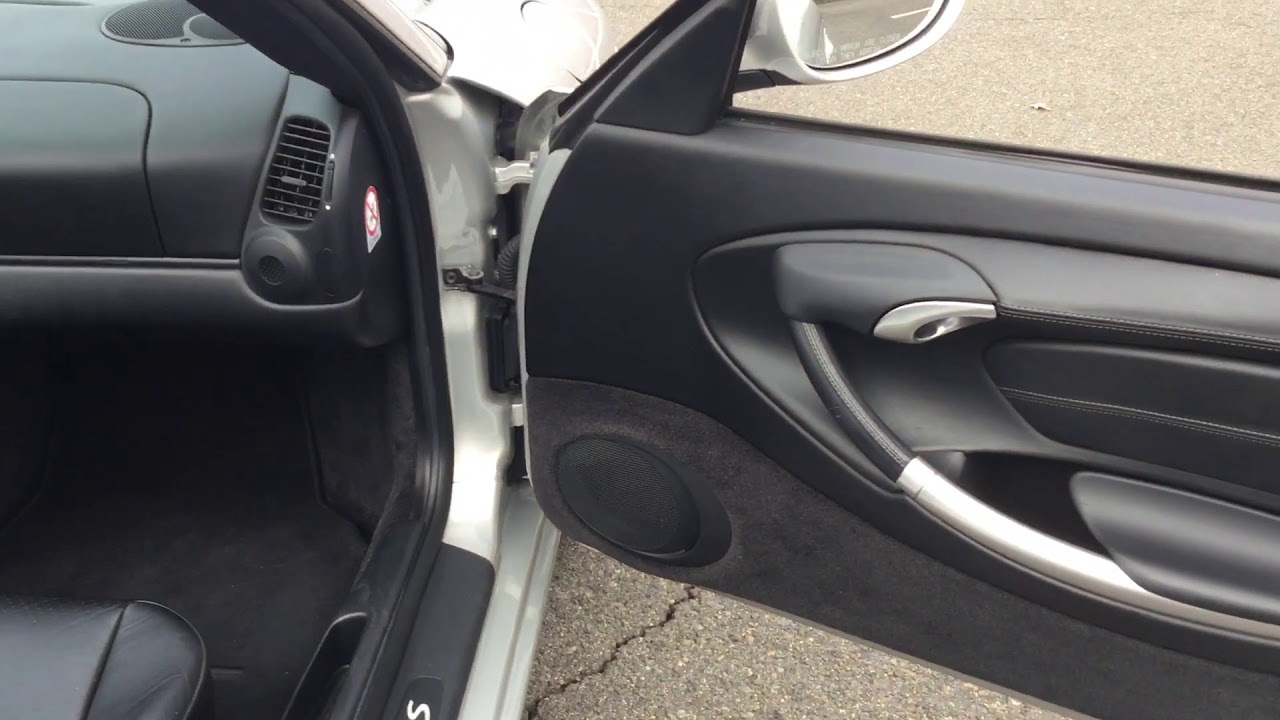 Shane S 2001 Porsche Boxster S Interior Video