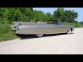 Survivor 1960 cadillac eldorado convertible in champagne  ride on my car story with lou costabile