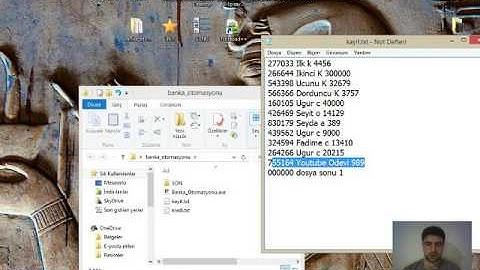 C Dilinde Dosya İşlemleri İle Banka Otomasyonu Programı