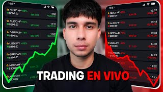 El Mejor Trader del ORO Opera en VIVO! Solo se vale GANAR