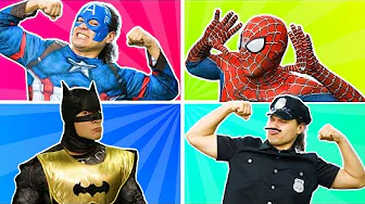 The Floor is Lava with Superheroes + More Kids Song and Nursery Rhymes | BalaLand