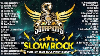 Slow Rock Love Songs Nonstop Medley 🤘 Best Songs Of Scorpions 🎸 Greatest Hits 70s 80s 90s Collection