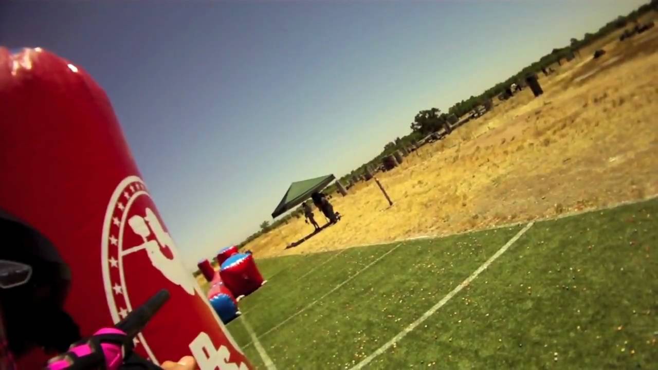 July 2010 Speedball HD Goggle Camera Footage Extreme Paintball