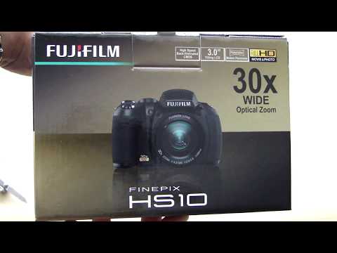 FujiFilm FinePix HS10 - Unboxing