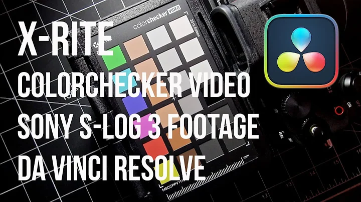 Color Grading Mastery: X-Rite ColorChecker Passport & DaVinci Resolve Tutorial for S-Log 3 Footage