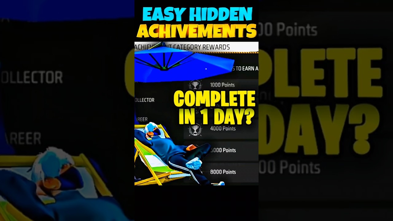 How to Complete Achievement Mission in 2 Days👍 || Freefire Achievement Mission New Trick💯||