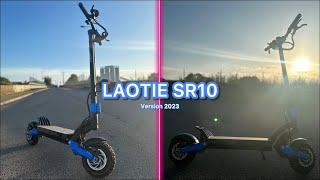 PRÉSENTATION ET TESTE LAOTIE SR10 Version 2023 (la meilleure trottinette électrique du monde !)