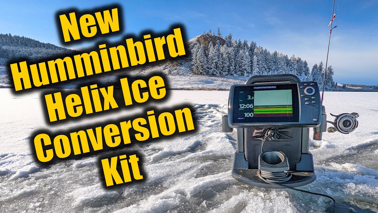 New Humminbird Helix Ice Conversion Kit! 