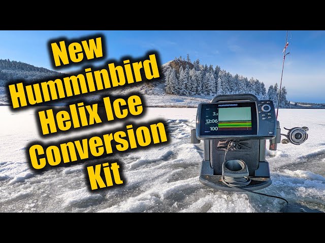 New Humminbird Helix Ice Conversion Kit! 