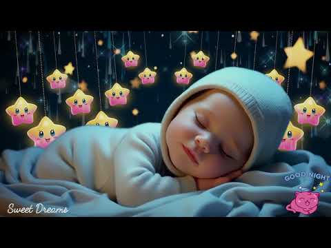 Mozart & Brahms Lullabies 🎶 Overcome Insomnia & Sleep Instantly | Baby Sleep Music