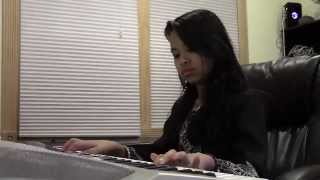 Talented Natasya Keyboarding - Mucus 0330 (A Song Performed By South Korean Boyband U-KISS)