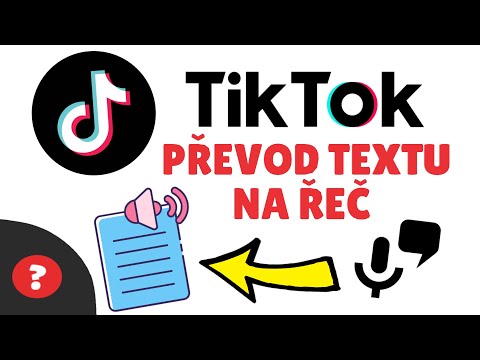 Jak PŘEVÉST TEXT NA ŘEČ | Návod | TikTok / MOBIL