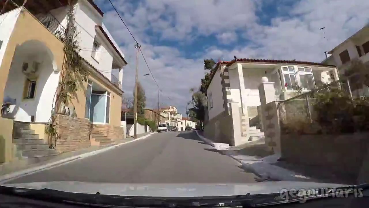 Лемнос остров: От Мудрос до Мирина на машине