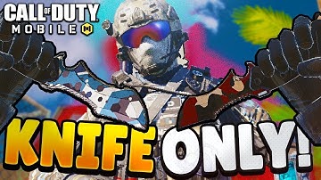 Knife Only Challenge || COD Mobile || Ft. @Charlie_max21