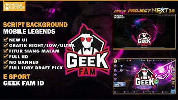 Background Mobile Legends Geek Fam New UI