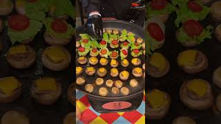 Can You Guess What These Mini Burgers Are Made Of? #AsianStreetFood#MiniBurgerCraft#AsianStreetFood