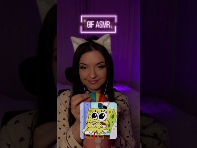 GIF ASMR😁✨ #asmr #asmrchallenge #asmrtriggers #tingles #relaxation #triggersforsleep #relax