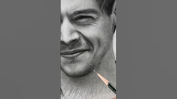 How I Draw Realistic Beard Texture✏️|Graphite Detaling Tips!