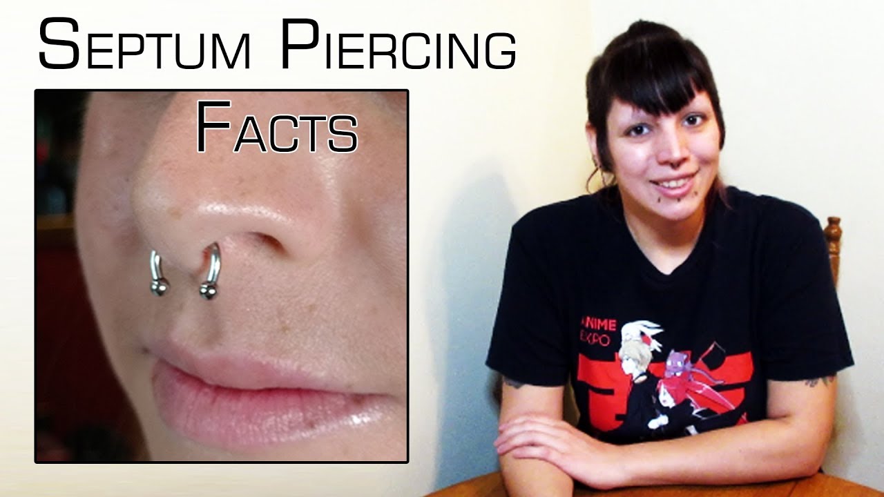 Facts About The Septum Piercing [CC] - YouTube