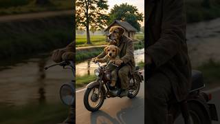 a poor puppy and unke father #aivideo #poorpuppy #puppy #ai #3dhubshorts #3d