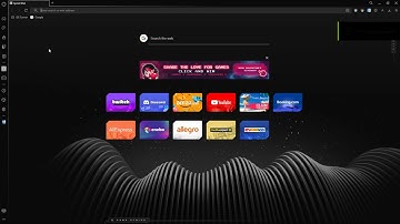 Opera GX - special splash screen in 2023 [with sound]