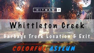 HITMAN™ 2 - Whittleton Creek - Garbage Truck Location / Exit