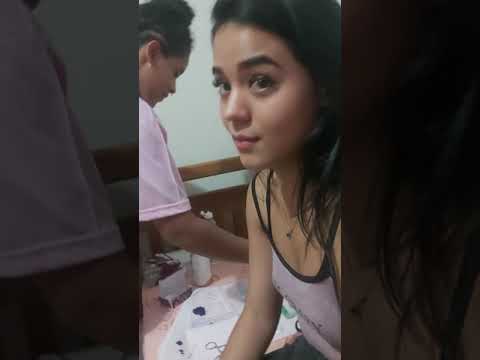 Colocando piercing na gata, parte 1