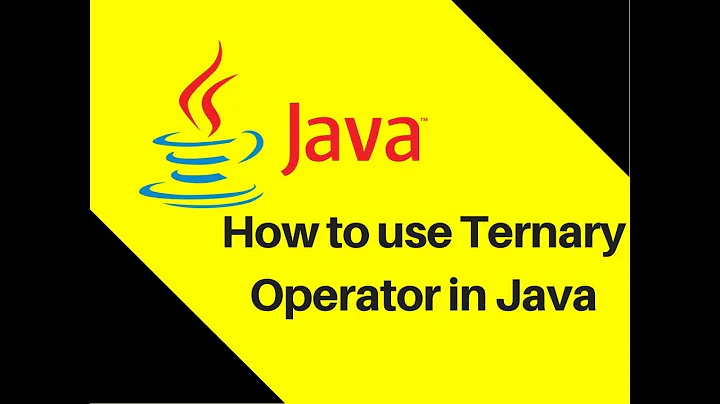 5.3 How to use Ternary Operator in Java Tutorial