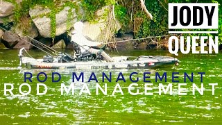 Jody Queen Kayak Fishing Rod Management