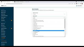 How to Set up Bank Account Details
