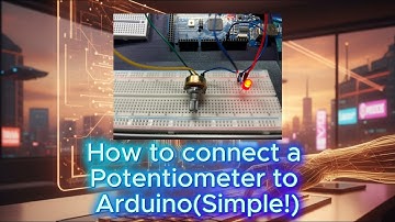 Arduino tutorial! How to connect a potentiometer to an Arduino #led #arduino #project