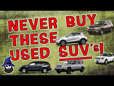 6 used SUV's to Never, Ever Buy according to the 20+ years of CAR WIZARD mechanic experience!