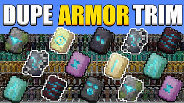 How to Duplicate Armor Trims in Minecraft 1.21
