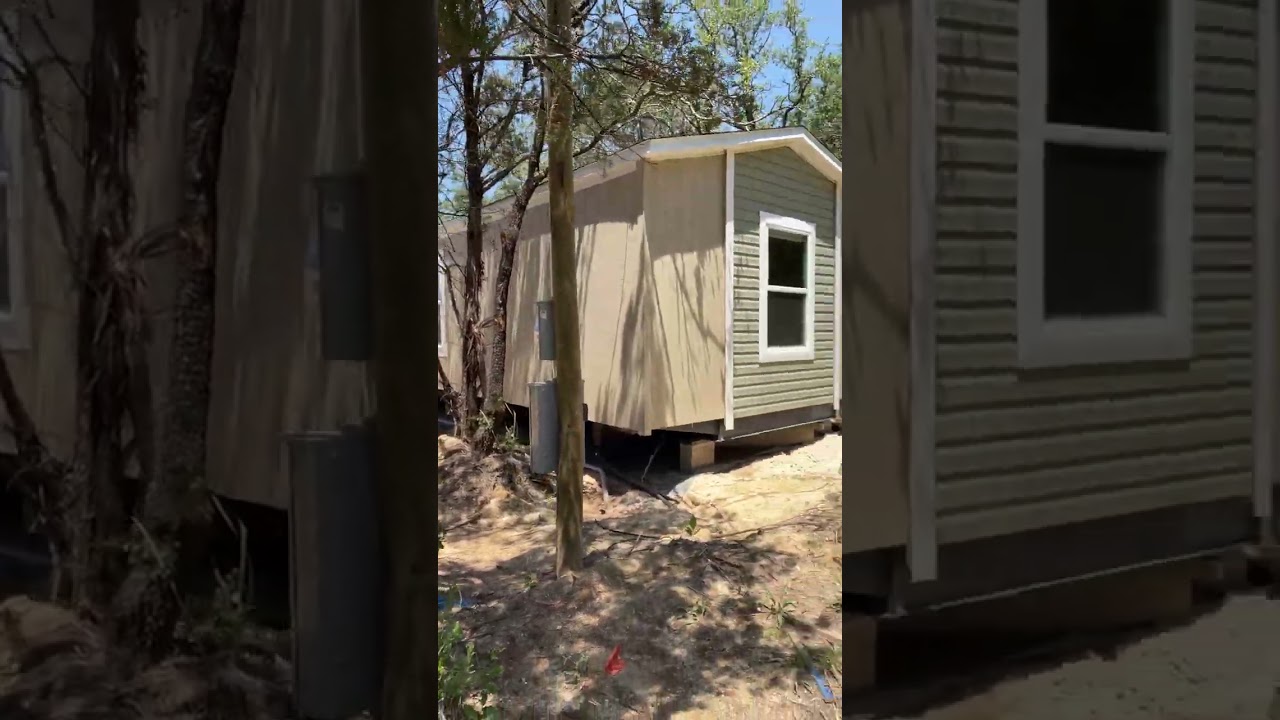 Land development for new Manufactured Home.