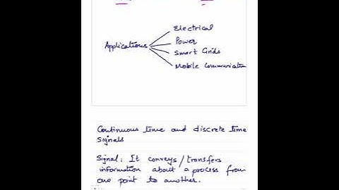 Signal Processing 2- Lecture 1: Signals and Systems