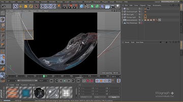 Advanced 3D Liquid  Logo Animation with Real Flow, Cinema 4d and After Effects | (Part 10 of 17 )