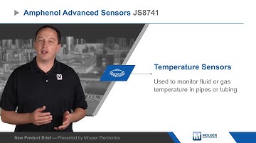 Amphenol Advanced Sensors JS8741 Pipe Clip Temperature Sensors | Mouser Electronics