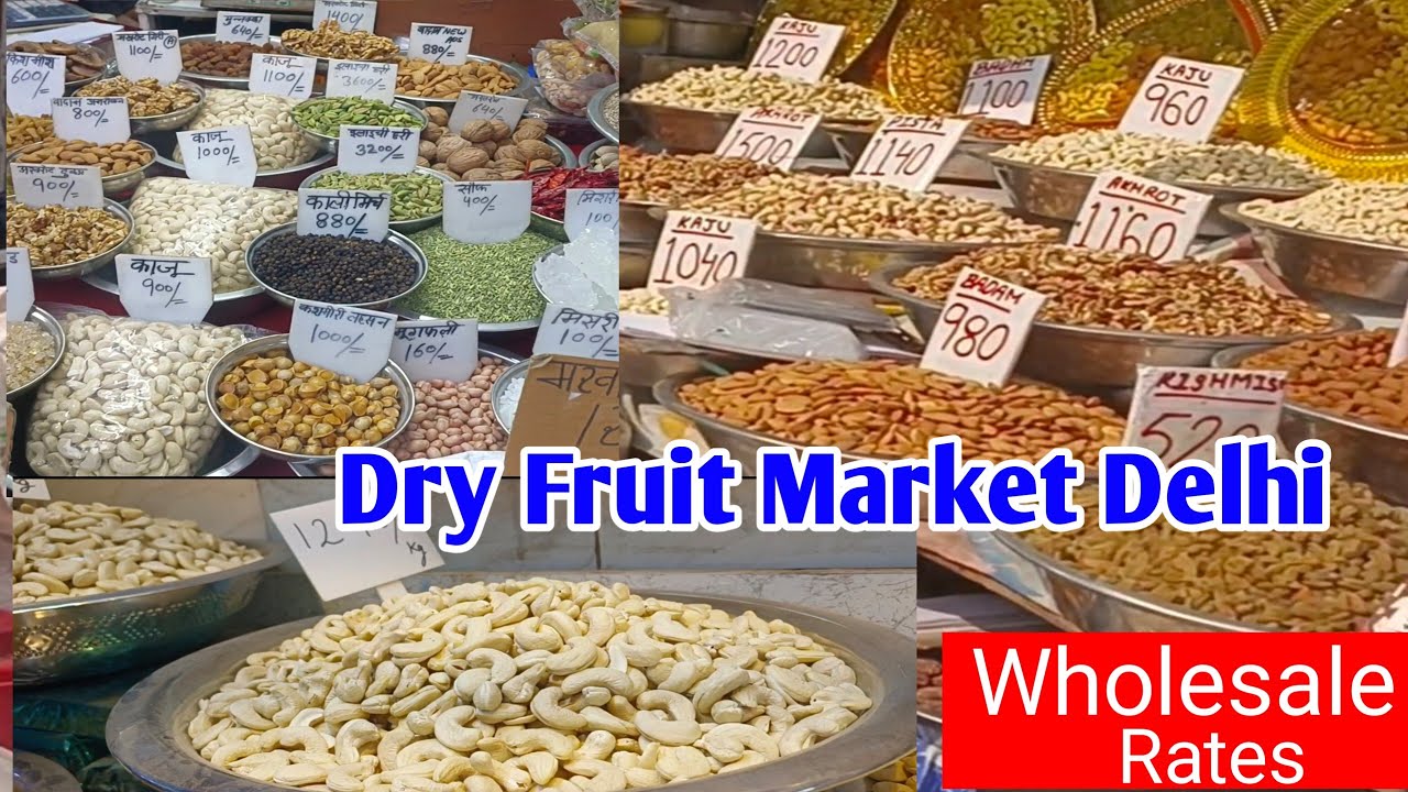 अब पंजीरी लड्डू बनेंगे सस्ते में 😱 DELHI DRYFRUIT MARKET || Khari Baoli || Suman Market vlog #suman