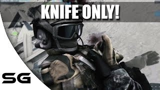 KNIFE ONLY FIGHT! - Battlefield 4 (1080p HD Gameplay)