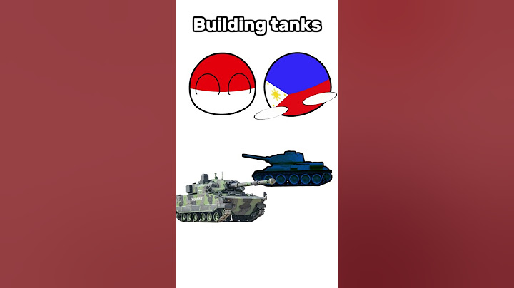 Indonesia vs Philippines tanks building #shorts #animation #memes #countryballs
