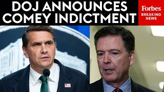 BREAKING NEWS: Acting AG Todd Blanche Announces Charges Against Former FBI Director James Comey